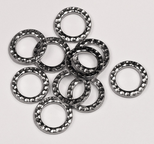 Hammered Rings - Silver